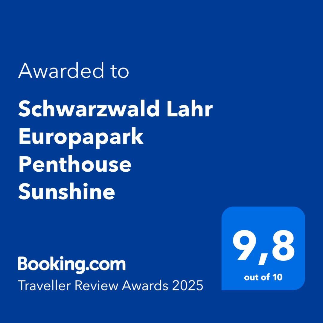 Schwarzwald Lahr Europapark Penthouse Sunshine Appartement